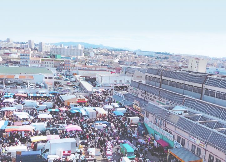 Marseille son marché aux puces