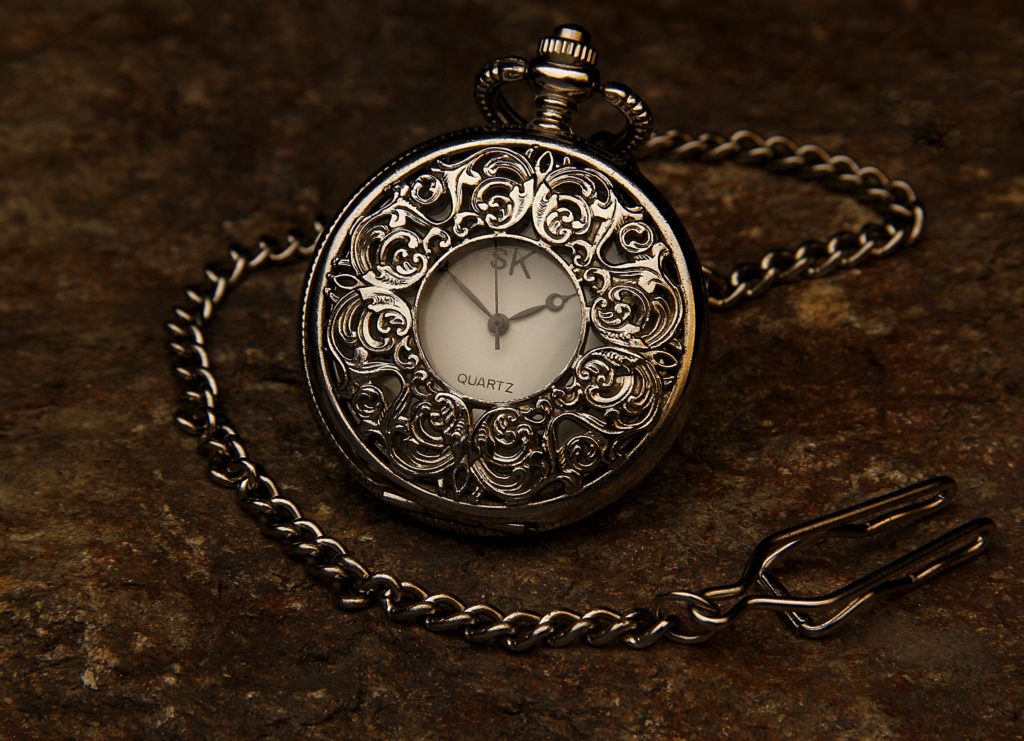 montre à gousset pocket watch vintage brocante 